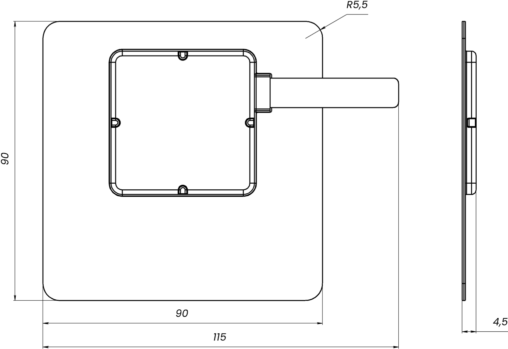 MGT1202 dimensions